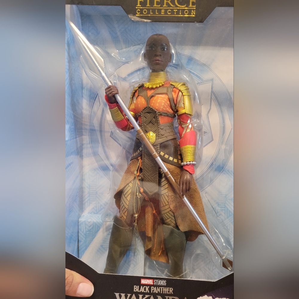 Wakanda forever black panther okoye doll marvel fresh fierce collection